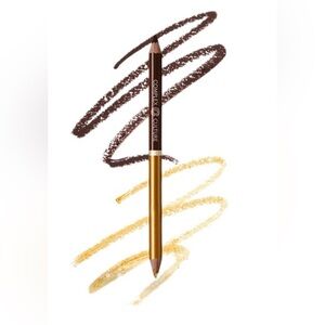 Complex “C” Couture: Dual-Tip Eyeliner - Brown & Shimmering Gold